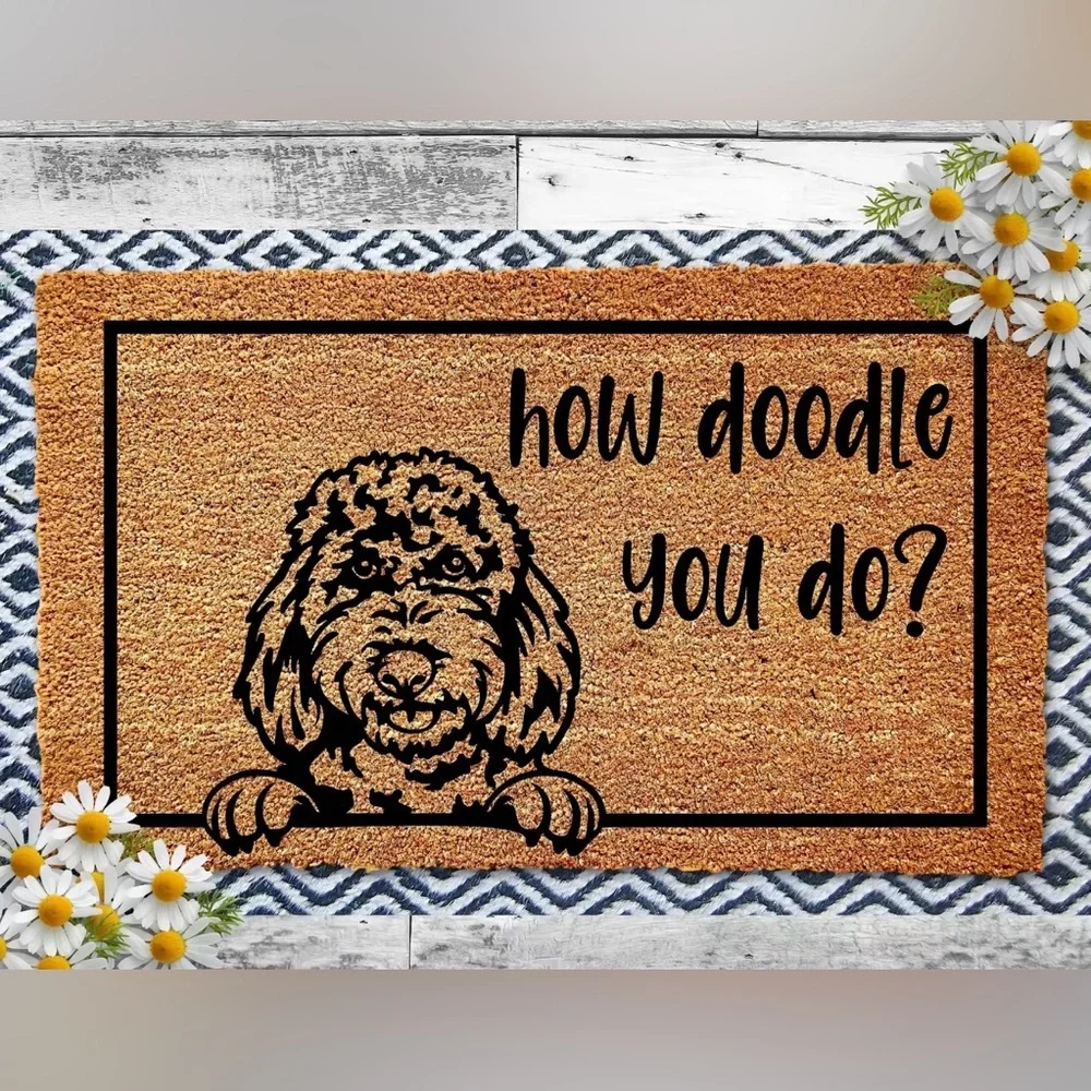 Doodle Dog Doormat